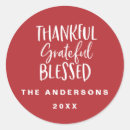 Search for grateful stickers Elegant