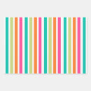 Search for rainbow stripes wrapping paper Bright