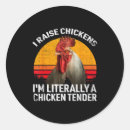 Search for funny chicken stickers Minimal