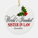 Recherche de belle soeur ornements Noël