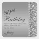 Search for 80th birthday stickers Sparkle