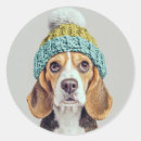 Recherche de beagle adorable autocollants Chiot