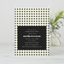 Search for black dot invitations Unique