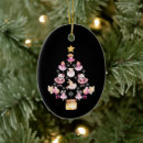Search for pink pig ornaments Xmas