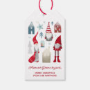 Search for christmas gnome gift tags Nordic
