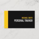 Search for sports coach business cards Trainer