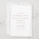Search for geometric wedding invitations Dusty rose