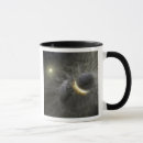 Search for space objects mugs Illustration