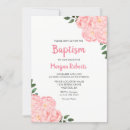 Search for cute christening invitations Pink