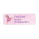 Search for nutcracker ballet return address labels Ballerina