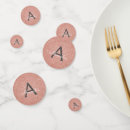 Recherche de de partie confettis Rose doré