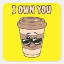 Search for funny coffee lover stickers Caffeine