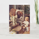 Recherche de st bernard vœux cartes Animaux