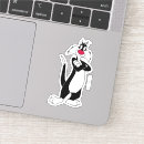 Recherche de looney tune stickers Looney toones cat