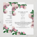 Search for hydrangea wedding programs Greenery