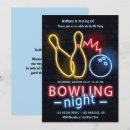 Search for neon bowling birthday invitations Kids