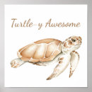 Search for ocean animals posters Watercolor