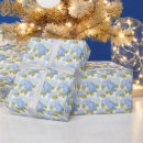 Recherche de fleurs bleu papier cadeau Hydrangée