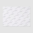 Search for branded tissue paper Black and white