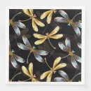 Search for dragonfly napkins Gold