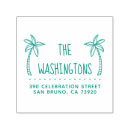 Search for beach address rubber stamps Tropical