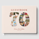 Search for 70th birthday guest books Photo collage