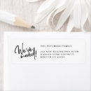 Search for modern house return address labels Weve moved