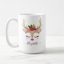 Search for cartoon deer mugs Reindeer