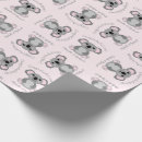 Search for koala bear wrapping paper Pink