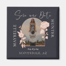 Recherche de vintage save the date magnete Couple