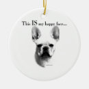 Recherche de french bulldog ornaments Français