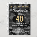 Search for bokeh birthday invitations Surprise