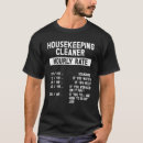 Search for housekeeping tshirts Housewife