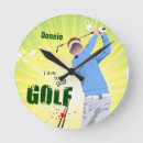 Recherche de jouer au golf horloges Sports