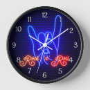 Search for rock n roll clocks Neon