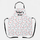 Search for dog dad aprons Black and white