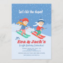 Recherche de ski anniversaire invitations Neige
