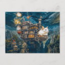 Search for magical castle postcards Whimsical