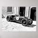 Search for car race posters Black and white