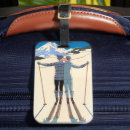 Recherche de ski luggage tags Montagnes
