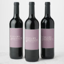 Recherche de purple wine labels Moderne