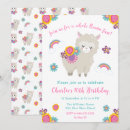 Recherche de lama drôle invitations Fête d'anniversaire