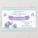 Recherche de purple elephant baby shower invitations Mother to be
