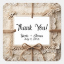 Search for vintage lace wedding stickers Country