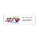 Search for camper return address labels Retro