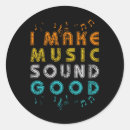 Search for sound engineer stickers Audio