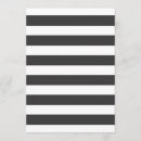 Recherche de stripes invitations Noir