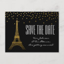 Search for paris save the dates Gold