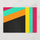 Recherche de motif diagonal cartes postales Coloré