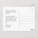 Search for enclosures postcards Bride